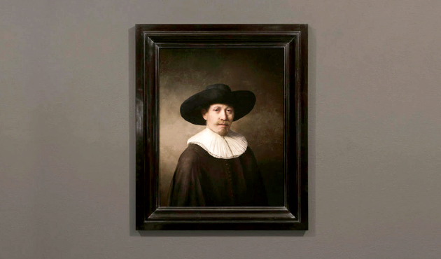 ▲데이터를 기반으로 인공지능이 재해석하고, 3D 프린터로 출력한 작품 'The Next Rembrandt'.